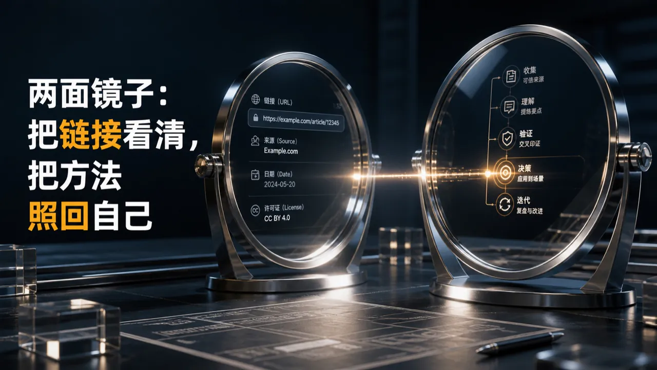 两面镜子：把链接看清，把方法照回自己