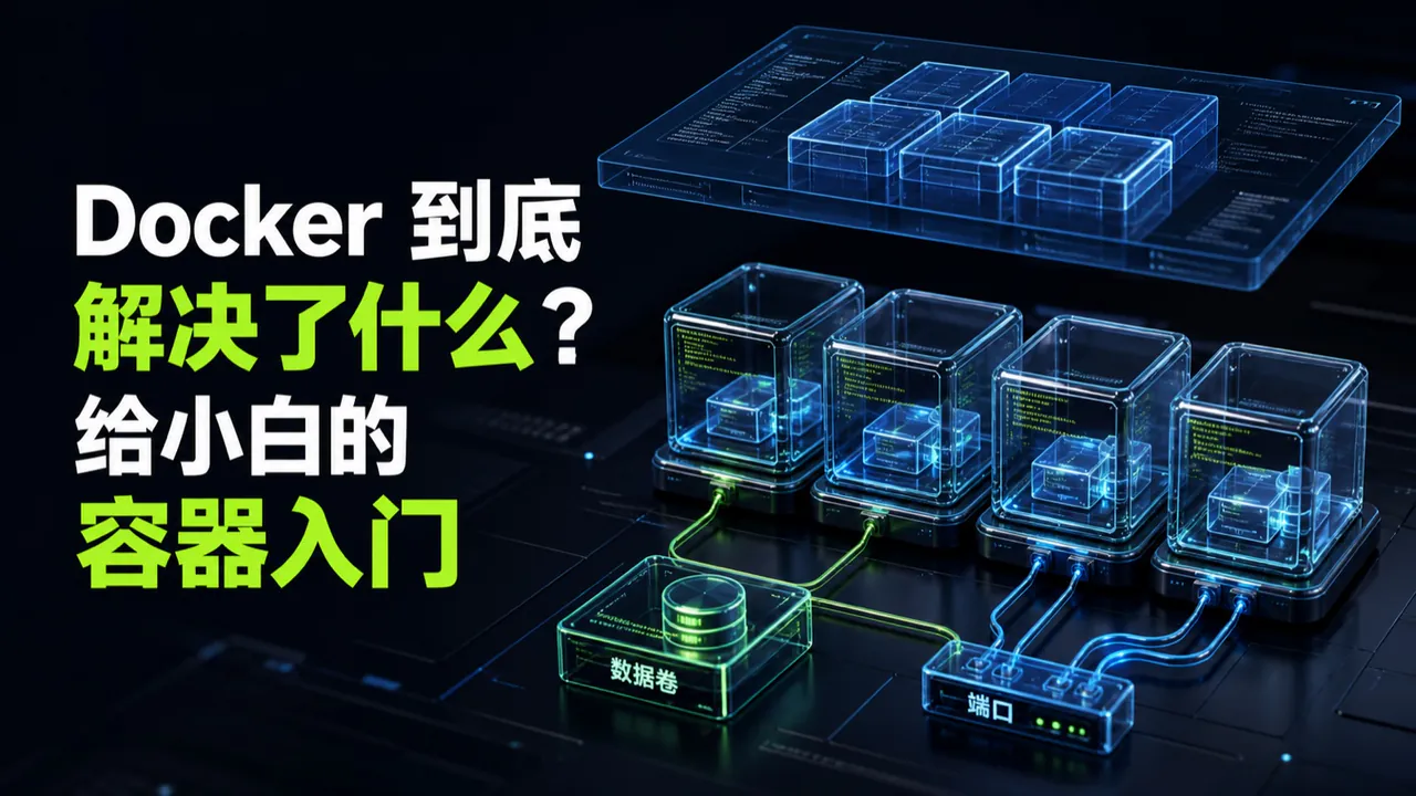 Docker 到底解决了什么？给小白的容器入门
